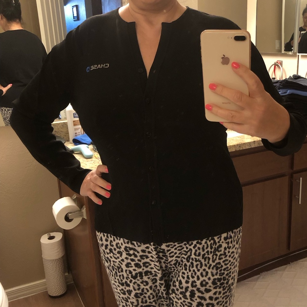 Chase Women's Blue Cardigan Sweater